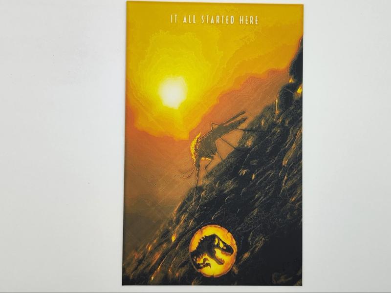 Jurassic world - It all started here - hueforge