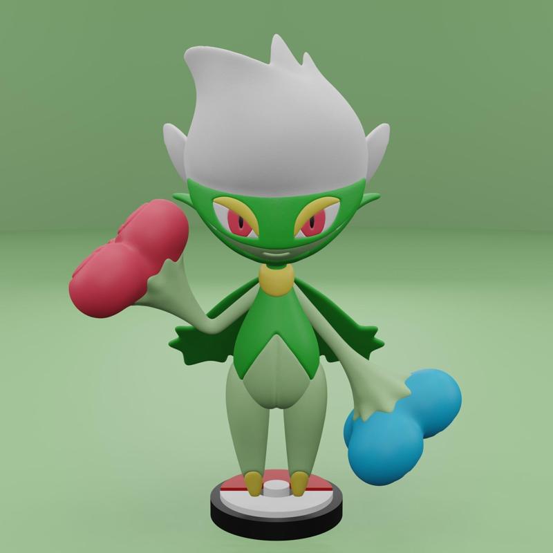 Pokemon No. 407 Roserade