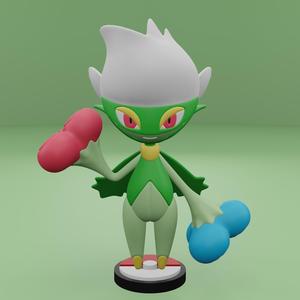 Pokemon No. 407 Roserade