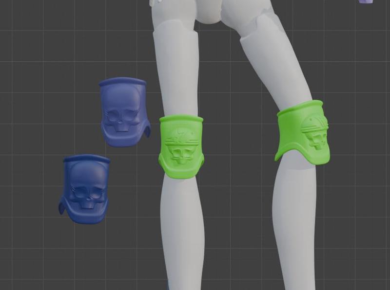 Monster High roller maze (2 V) + Gil Webber knee pad