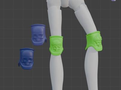 Monster High roller maze (2 V) + Gil Webber knee pad