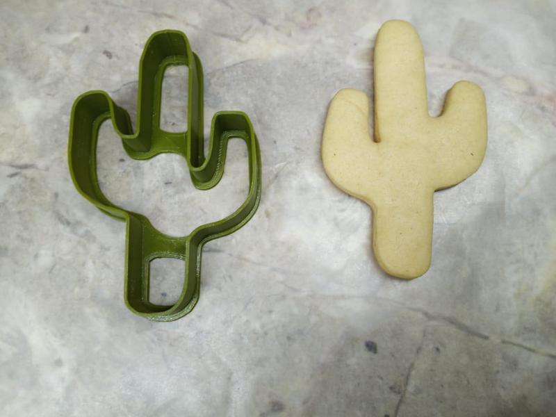 Nopal cookie cutter