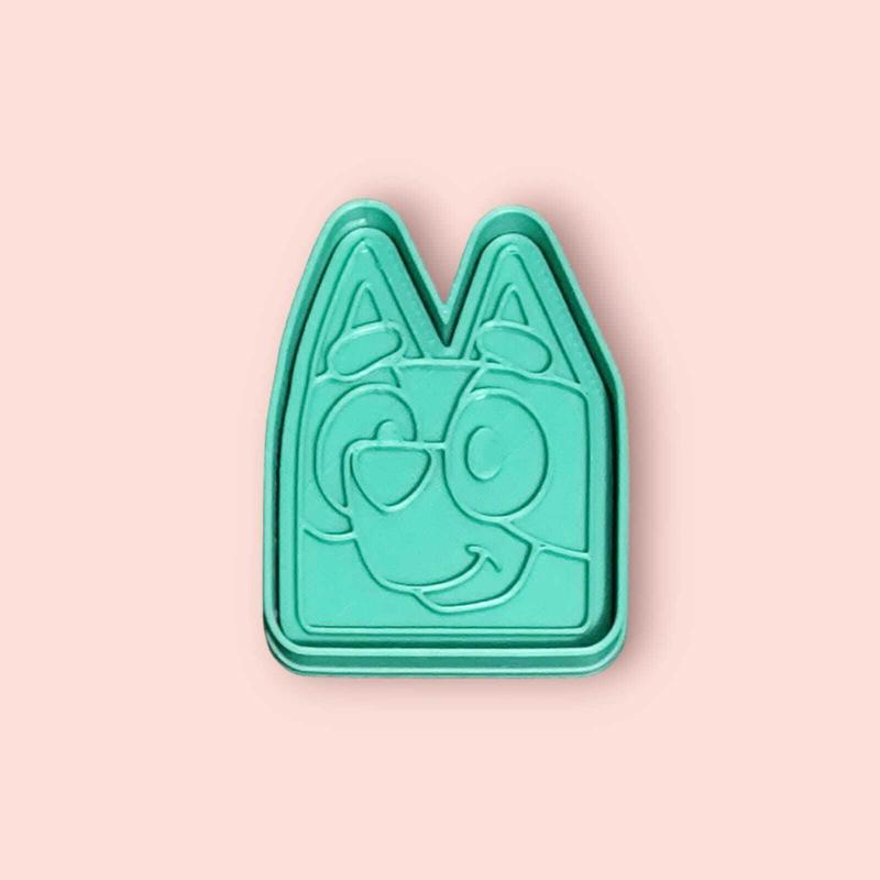 CUTTER + STAMP BLUEY / BLUEY + STAMP CUTTER