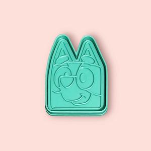 CUTTER + STAMP BLUEY / BLUEY + STAMP CUTTER