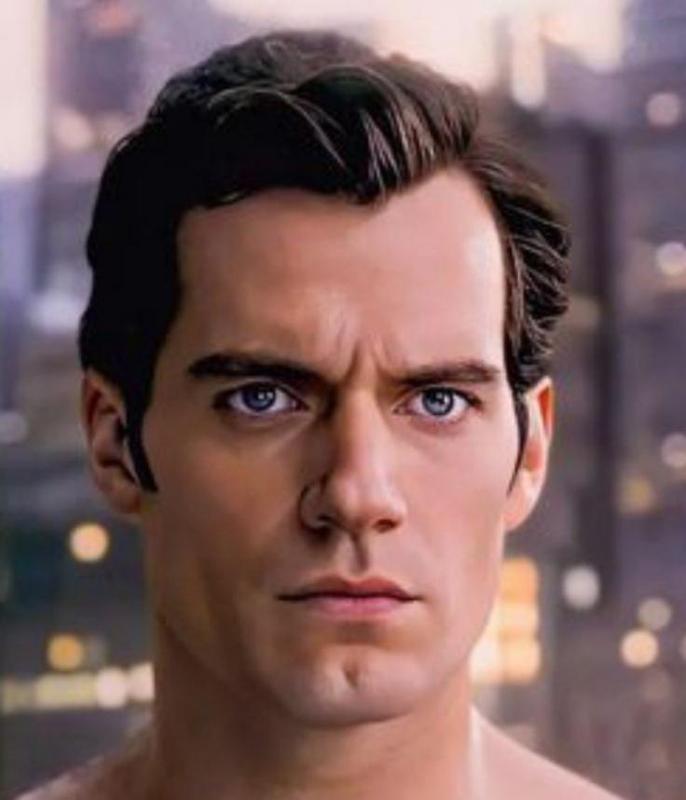 Angry Superman (Henry Cavill)
