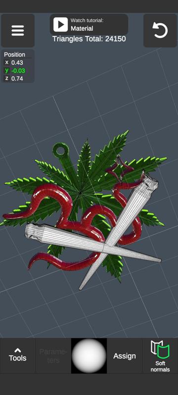 Keychain weed
