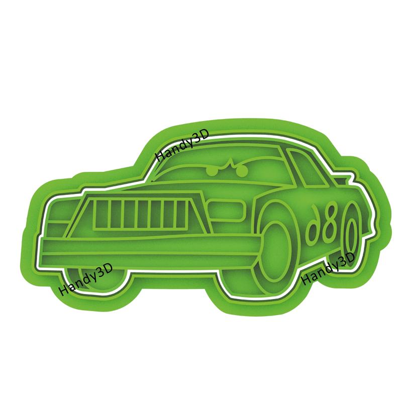 Chick Hicks cars movie cookie cutter