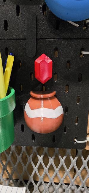 Zelda rupee jar skadis