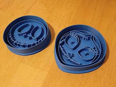 Jack and Sally Cookie Cutters