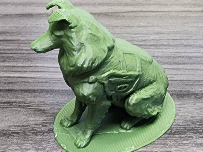 Service Work Dog Collie Small Model Family Pet