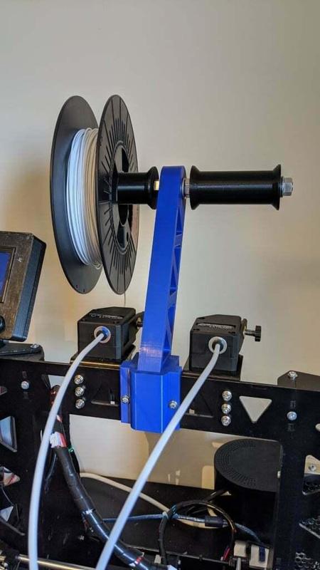 P3 Steel / Orballo Dual Spool Holder