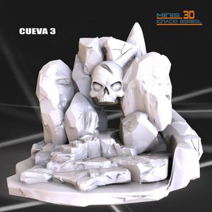 skull caverns CAVERNA CALAVERA STL 2