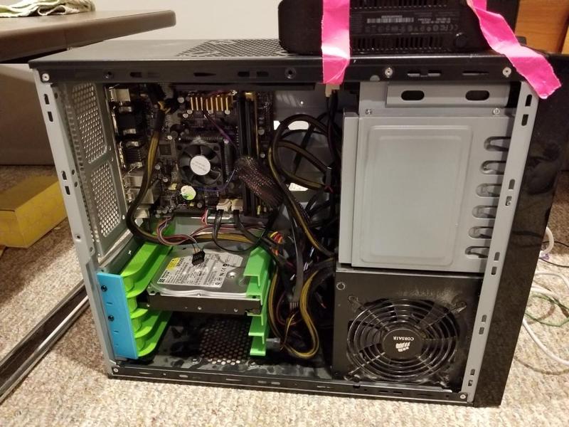 PCI 3.5 pci hard drive mount