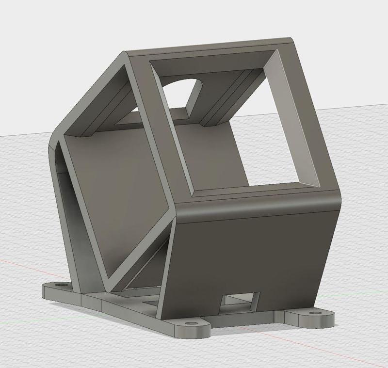 QAV-SKITZO Dark Matter GoPro Session Mount