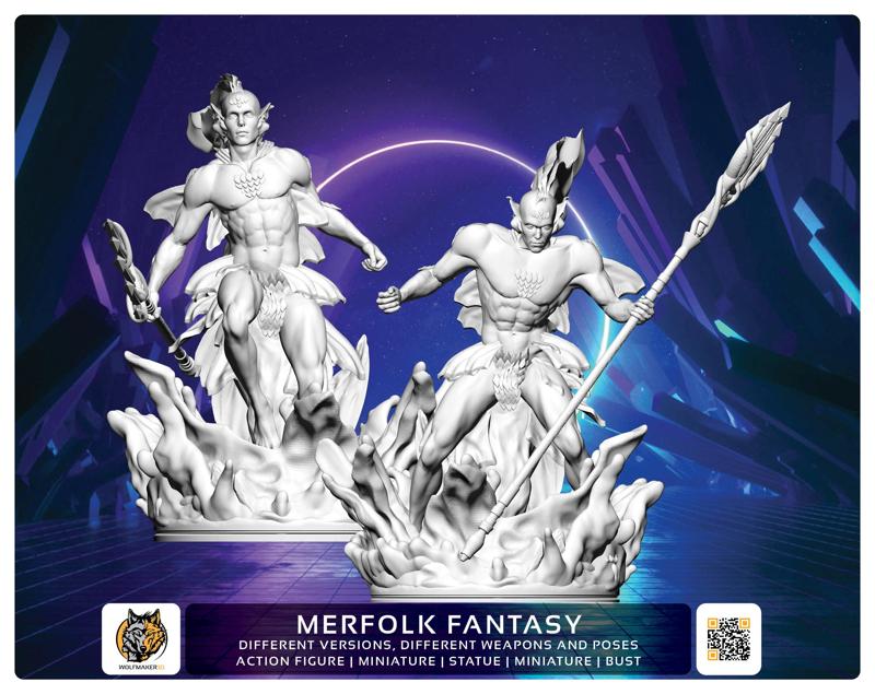 Abyssal Army - Merfolk Warrior