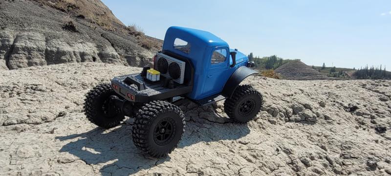 FCX24 Power Wagon Rear Flatbed Deck