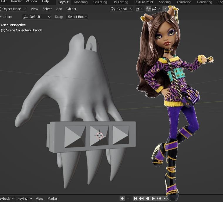 Clawdeen Wolf School's Out Claw Ring