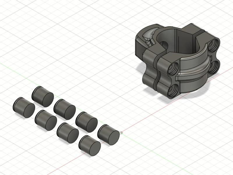 Kukirin G2 Master lamp mount