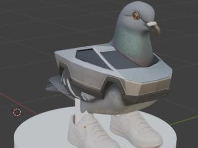 Brainrot Series | Pigeon Machine