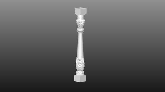 furniture leg 3D cnc