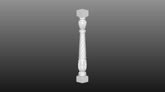 furniture leg 3D cnc