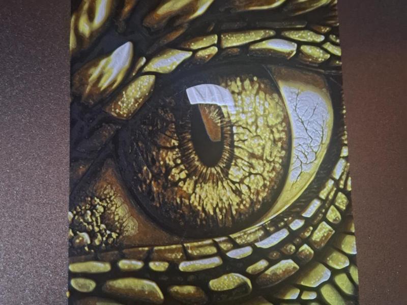 dragon eye orange hueforge