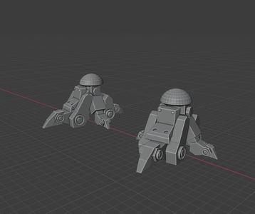 Chaos Marine Clawed Feet