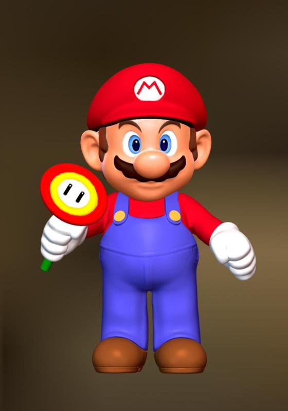 SUPER MARIO great detail model