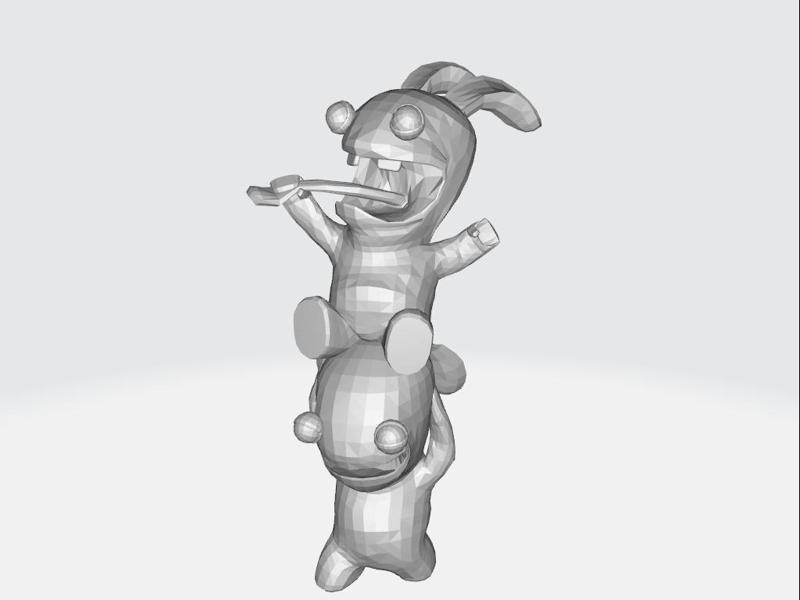 Rabbids Lowpoly