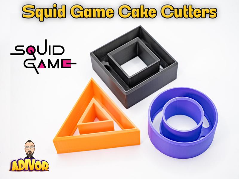 Squid Game Cake Cutters
