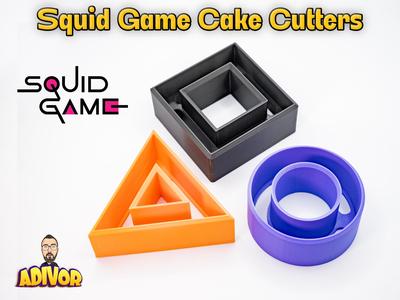 Squid Game Cake Cutters