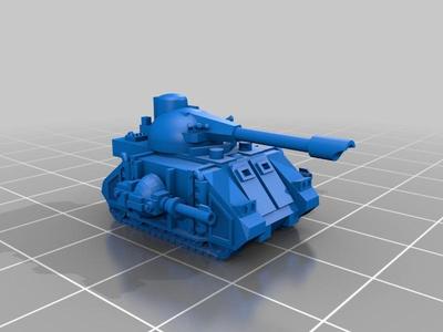 Epically Tiny Martian Predatory Tank