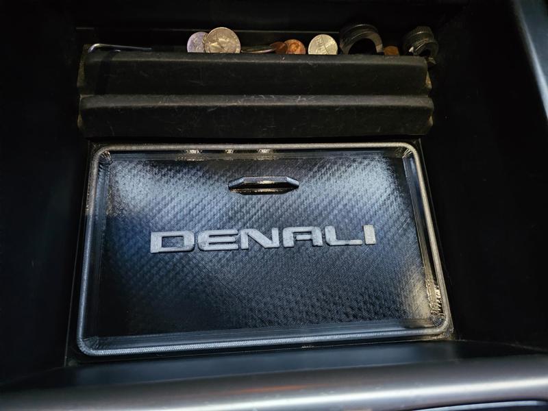 2018 Sierra Denali center console cover