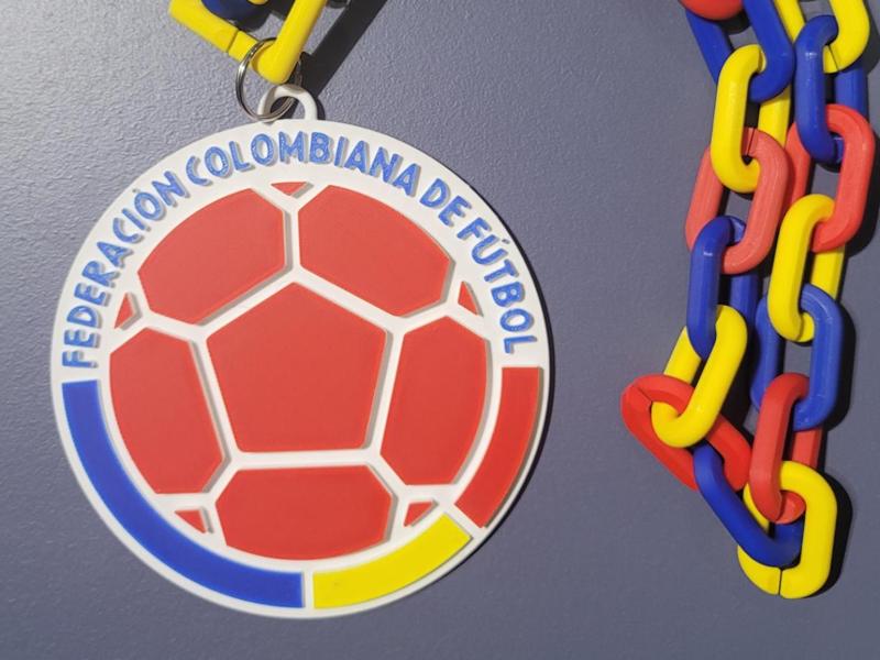 COLUMBIA  COPA AMERICA 3D Logo 180mm series