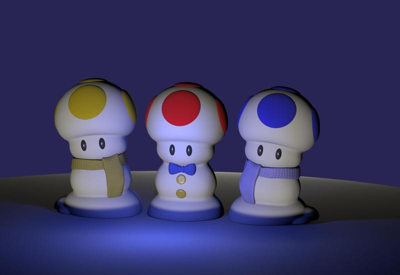 Snowman Toads Nintendo