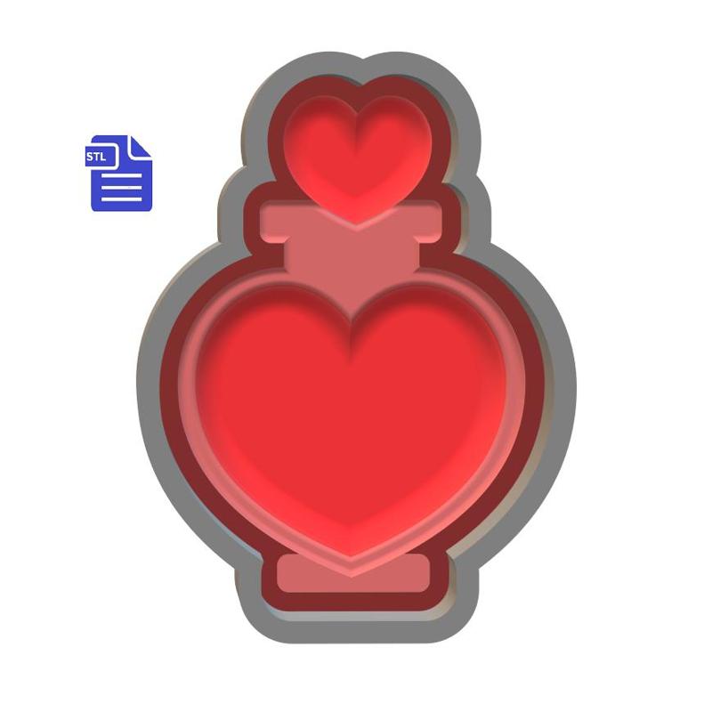 1pc Love Potion Bath Bomb Mold