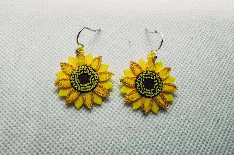 Sunflower Earrings