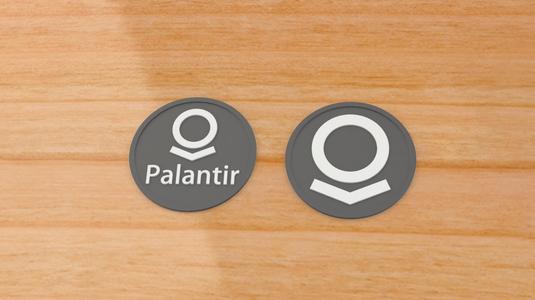 Palantir Drink Coaster