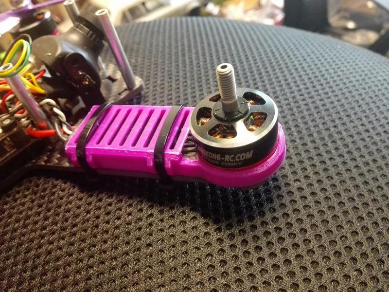 Lisam LS-210 2205 ESC and motor guard