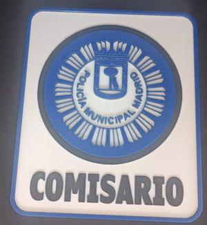Madrid Municipal Police Badge