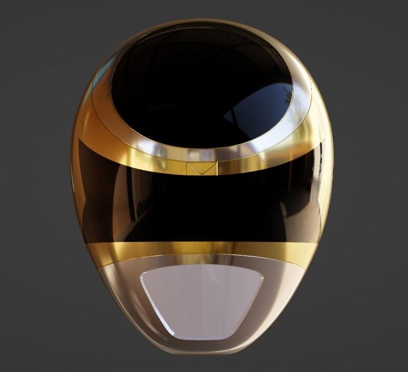 Power Rangers In Space Silver Ranger Helmet 3D print model