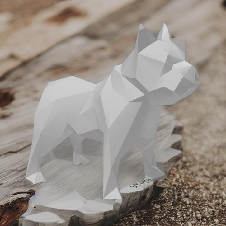 Low Poly Bulldog