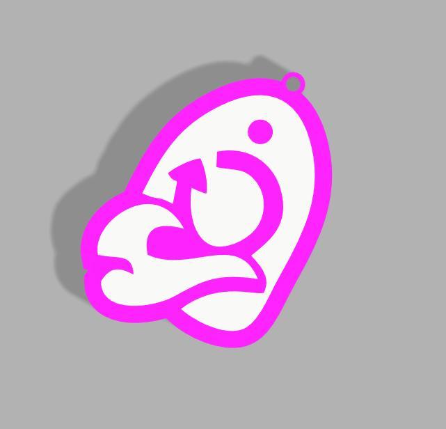 Brawl Stars Buzz Hypercharge Keychain // Brawl Stars Buzz Hypercharge Keychain