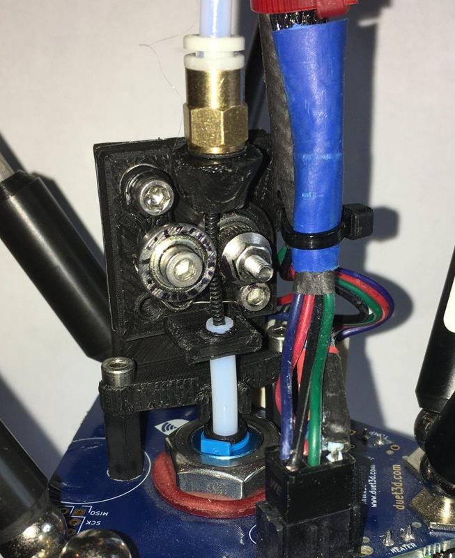 Filament Monitor Mount and gearbox housing for Duet Smart Effector