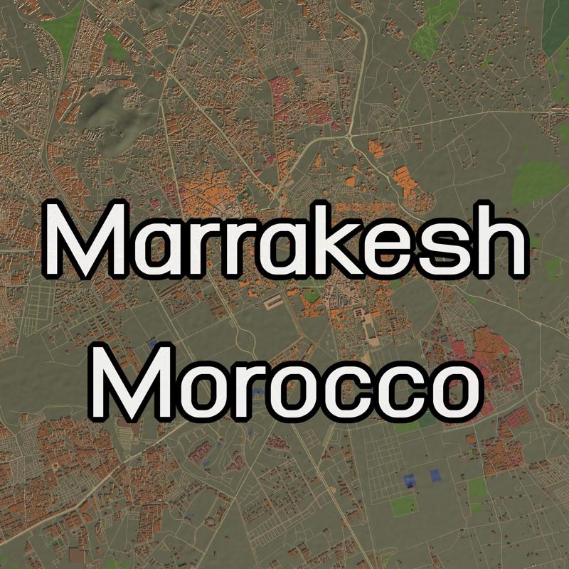 Marrakesh Morocco - city and urban