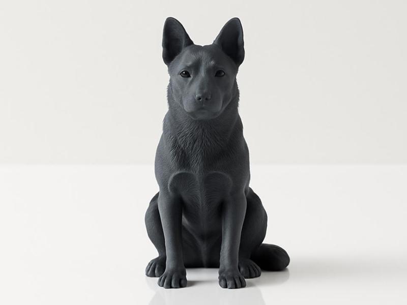 Australian Cattle Dog – 3D Printable Dog Statue