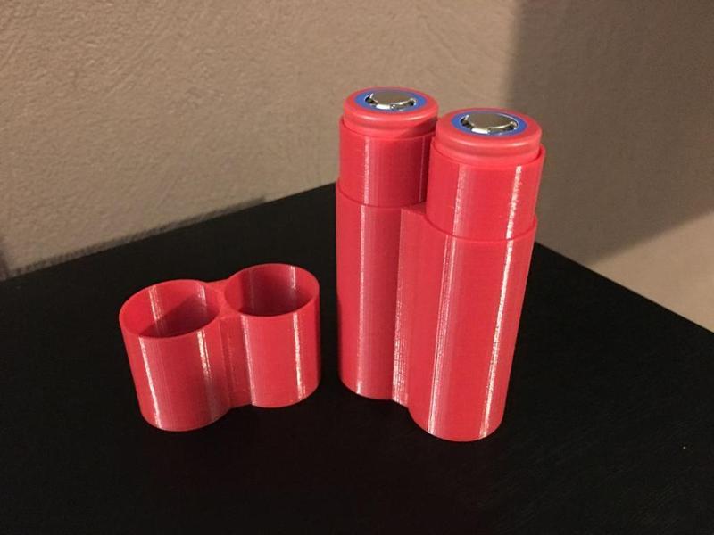 Dual 20700 Battery Case