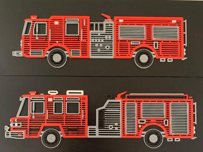 Fire Truck Blueprints Series - Engines