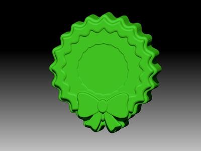 WREATH SOLID SHAMPOO AND MOLD FOR SOAP PUMP