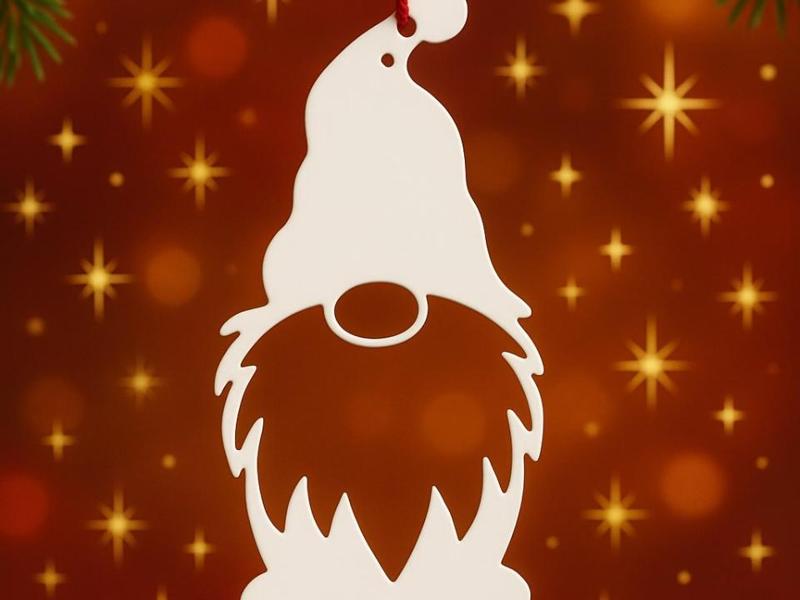 Christmas Tree Ornament gnome
